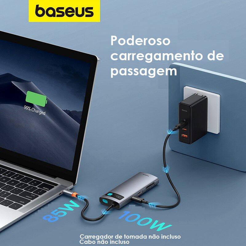 Hub Baseus 7 em 1