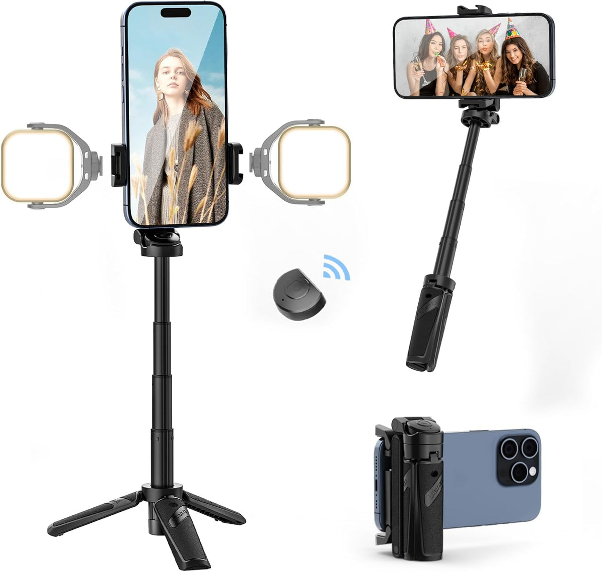 Ulanzi JJ02 Tripé & Selfie Stick