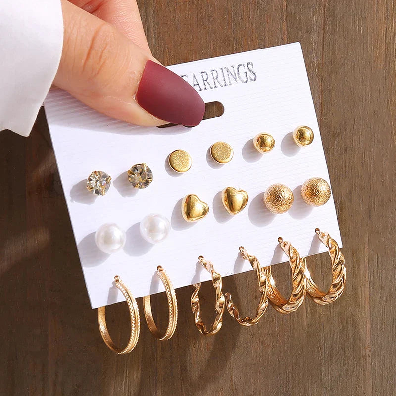 Kit Joias de Ouro com Pérolas [Ultimas Unidades]