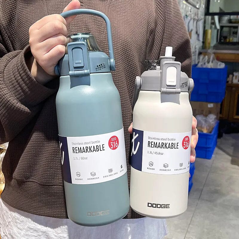 Garrafa Térmica Portátil em Aço Inoxidável 316